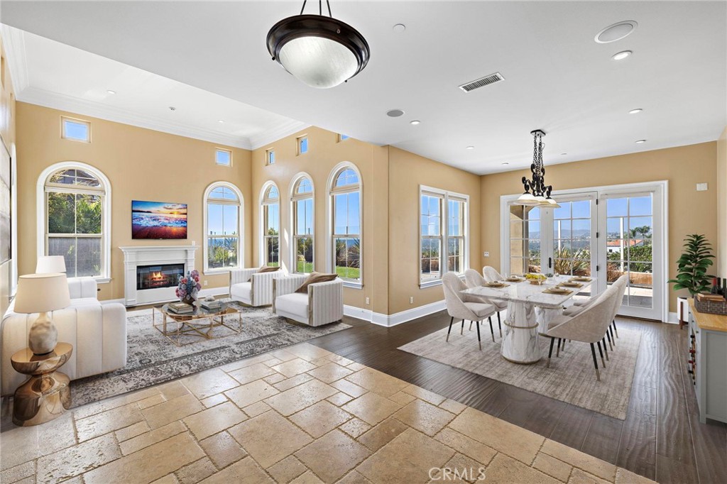 18 Via Cima San Clemente, CA 92672 - Photo 47 of 47 Virtually Staged Living and Dining rooms