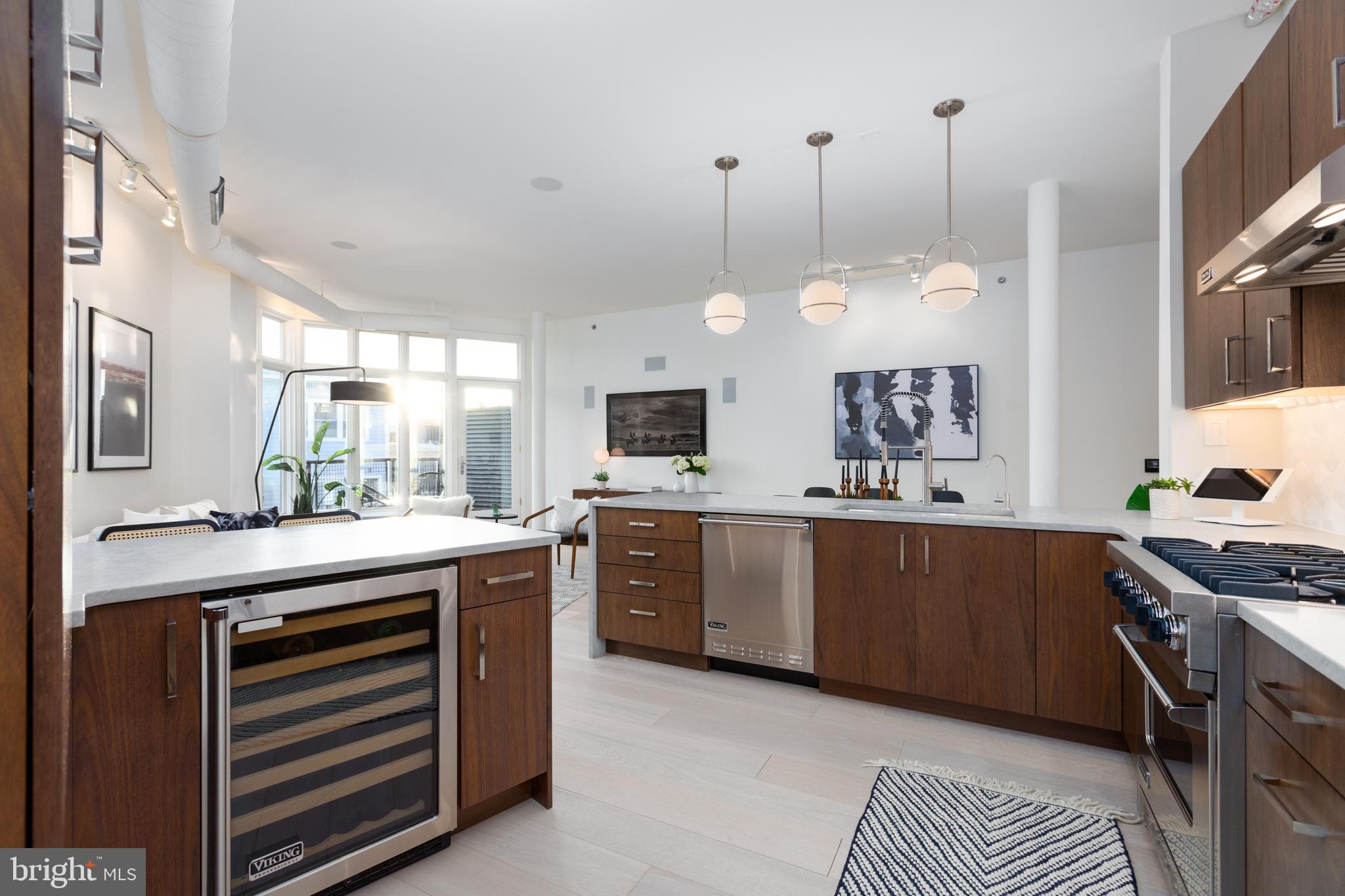 1700 Kalorama Road Northwest, Unit 311 Washington, DC 20009 - Photo 15 of 48 Gourmet kitchen w/Viking appliance package.