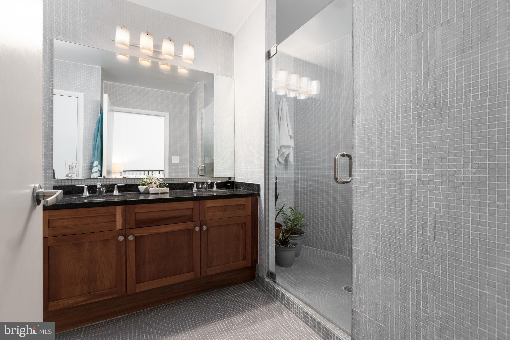 1700 Kalorama Road Northwest, Unit 311 Washington, DC 20009 - Photo 27 of 48 Primary Bathroom with massive walk-in shower.