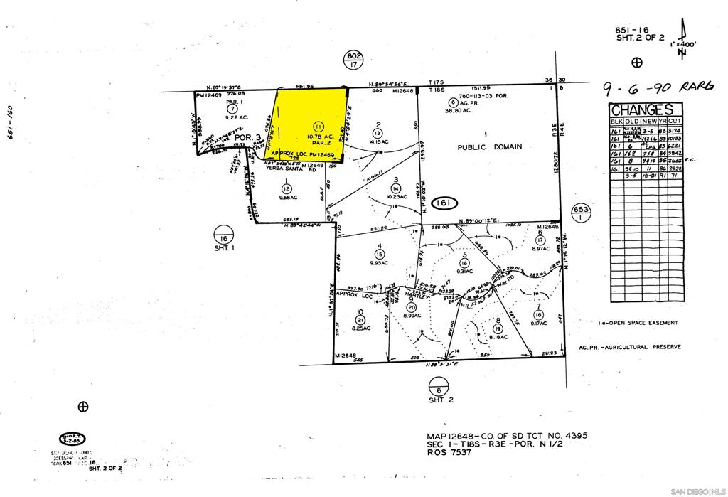 0 Yerba Santa Road Potrero, CA 91963 - Photo 3 of 3 Gallery Image 3