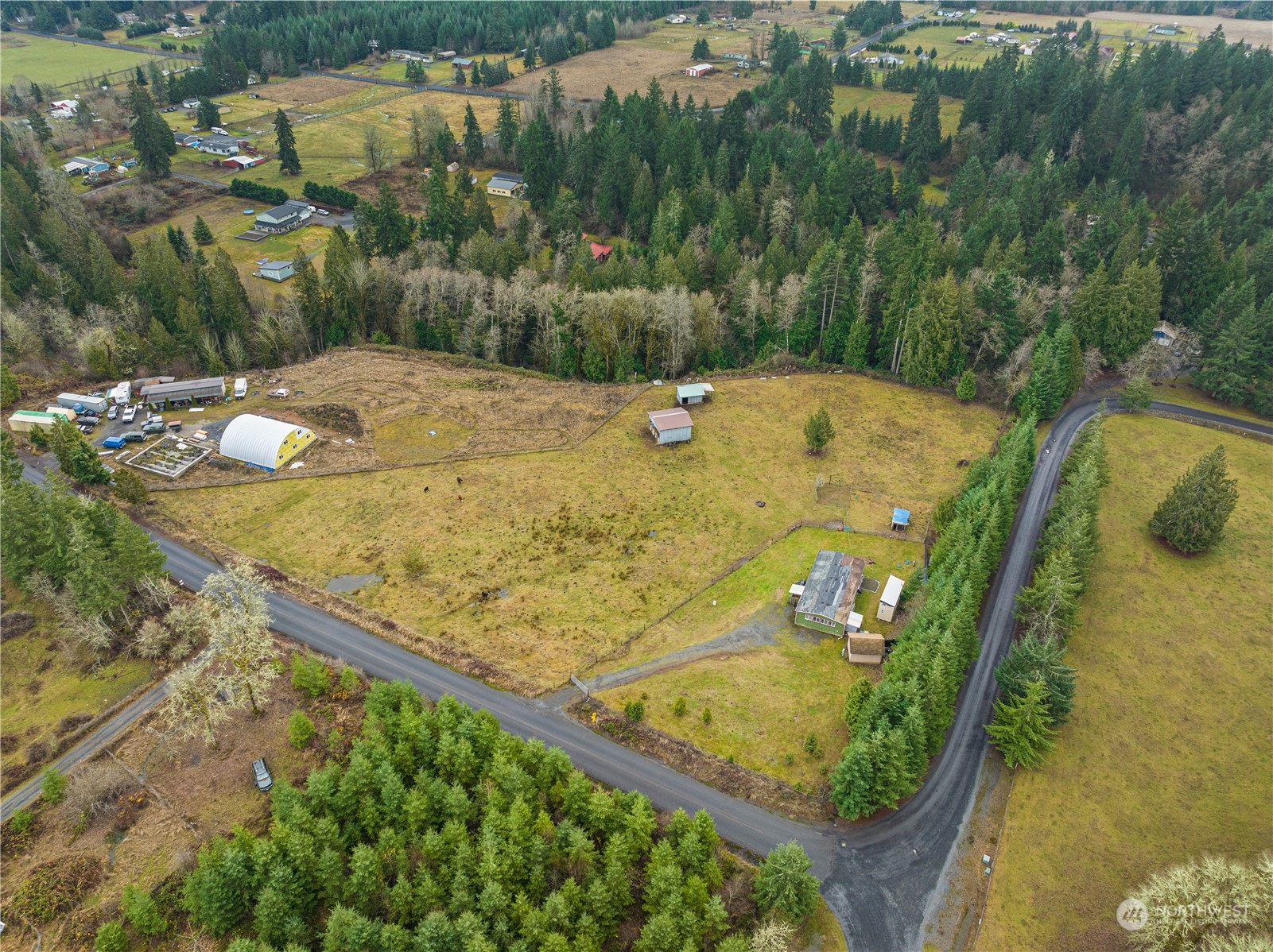 267 Limmer Road Winlock, WA 98596 - Photo 3 of 25 a view of a swimming pool with a yard and plants