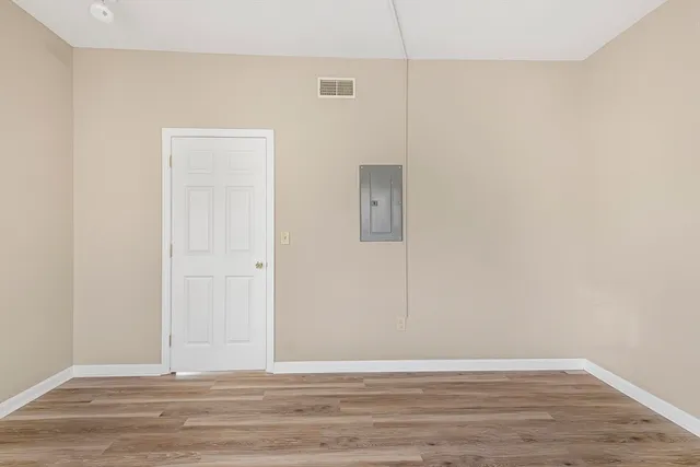 a view of wooden floor