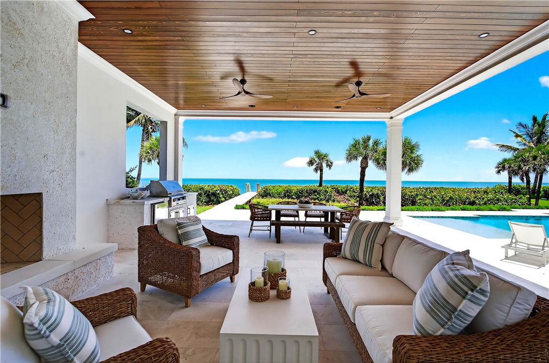 330 Blue Wave Lane Vero Beach, FL 32963 - Photo 28 of 36 a outdoor living space with furniture and garden view