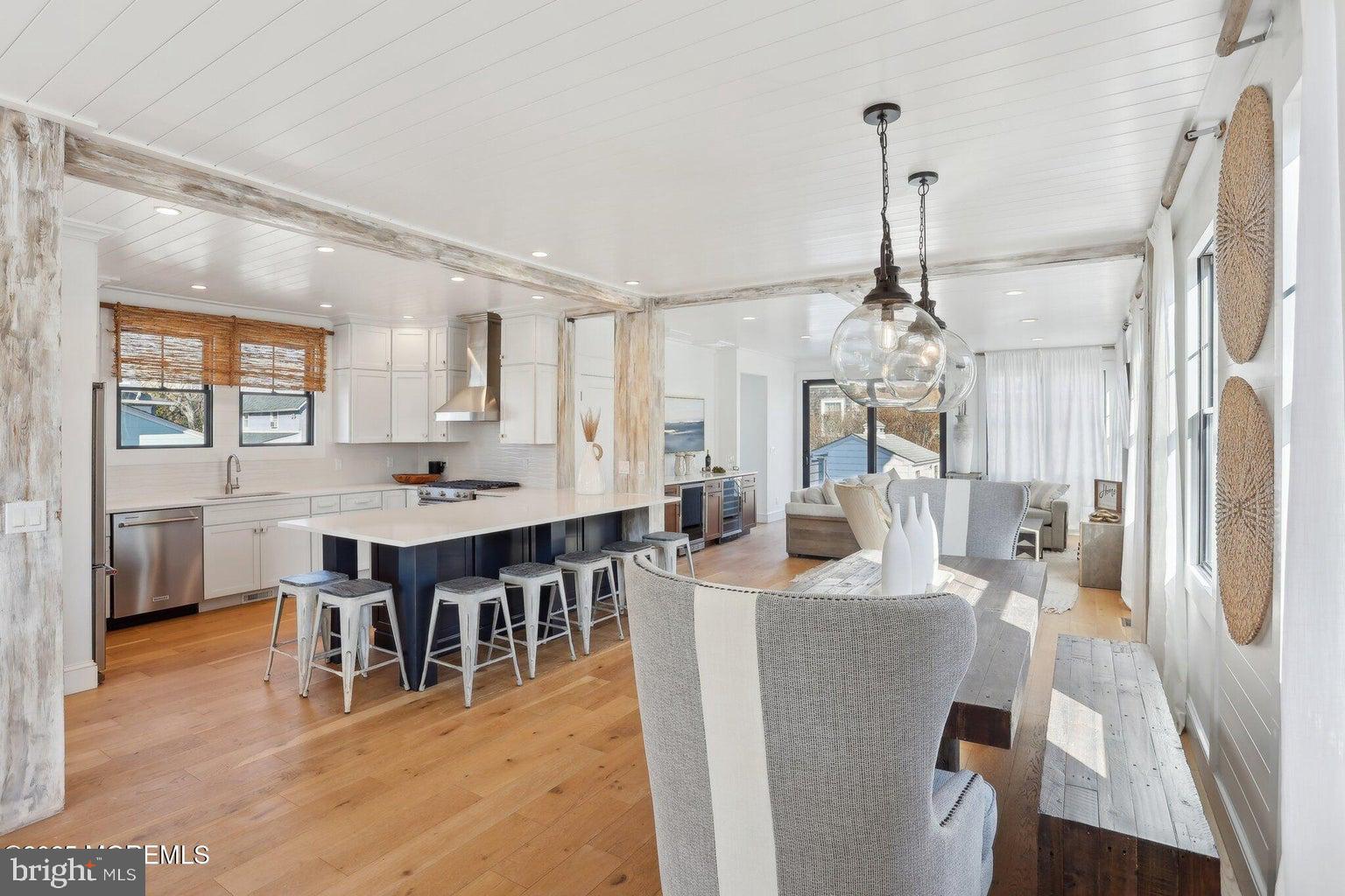 211 4th Street Beach Haven, NJ 08008 - Photo 17 of 48 a view of a dining room and livingroom view
