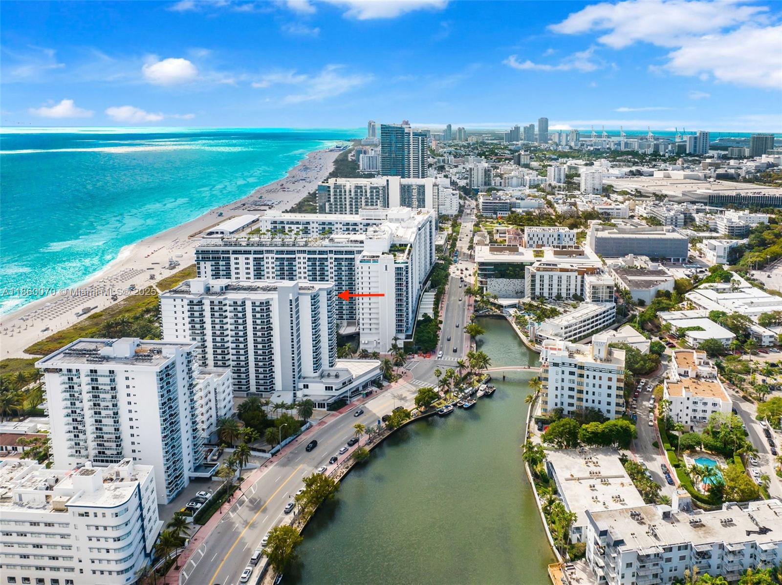 2401 Collins Avenue, Unit 1808 Miami Beach, FL 33140 - Photo 49 of 62 a view of residential houses with outdoor space and river view