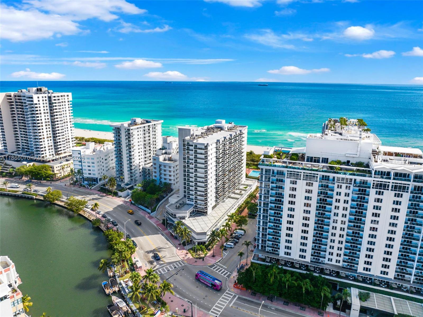 2401 Collins Avenue, Unit 1808 Miami Beach, FL 33140 - Photo 51 of 62 a view of a city with tall buildings