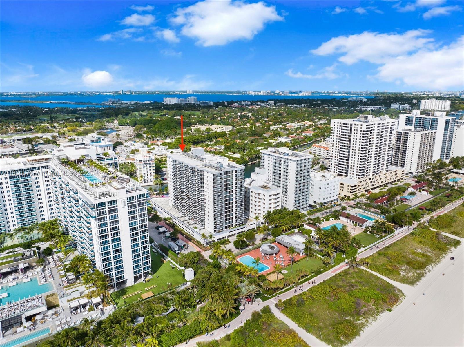 2401 Collins Avenue, Unit 1808 Miami Beach, FL 33140 - Photo 54 of 62 a view of a city with an ocean view