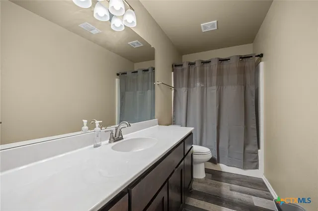 a room with storage and utility