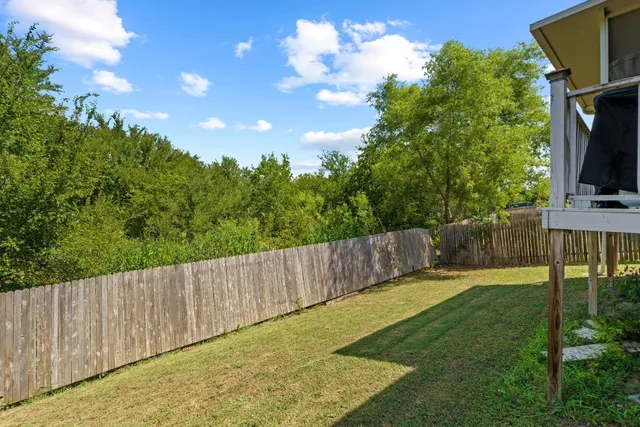 a view of an outdoor space and yard
