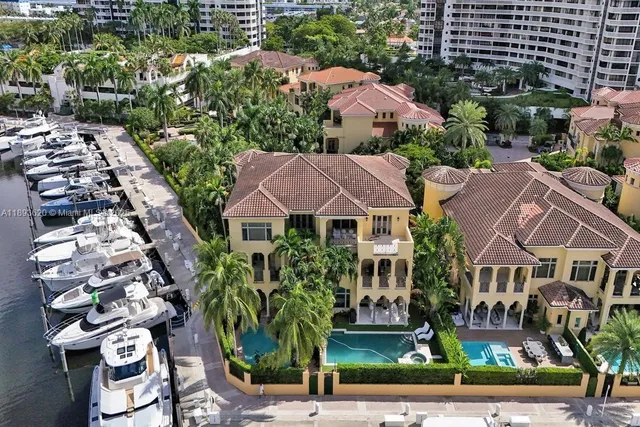 a view of a city with tall buildings