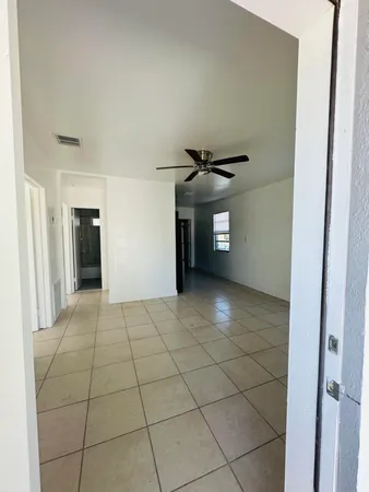 a view of empty room
