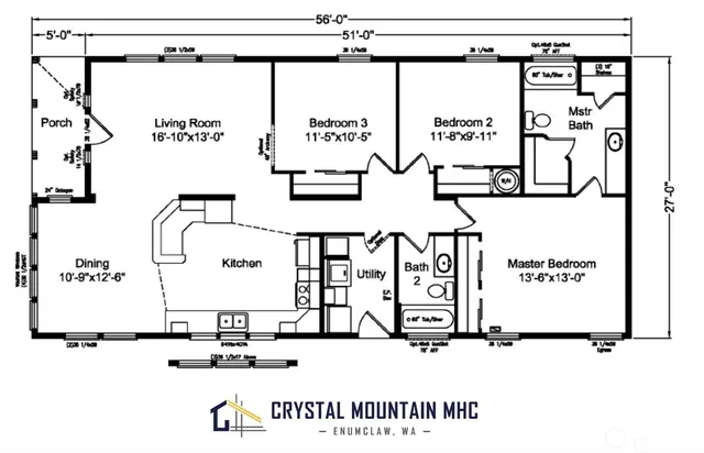 $382,900 | 2076 Crystal Mountain Drive, Unit 89, Enumclaw, WA 98022