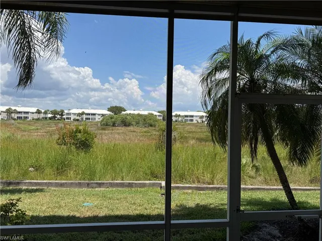 a view of lake from a balcony