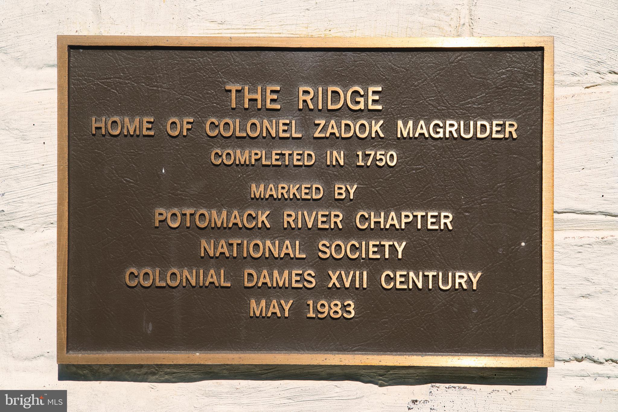 19000 Muncaster Road Derwood, MD 20855 - Photo 44 of 83 Original home of Zadok Magruder!