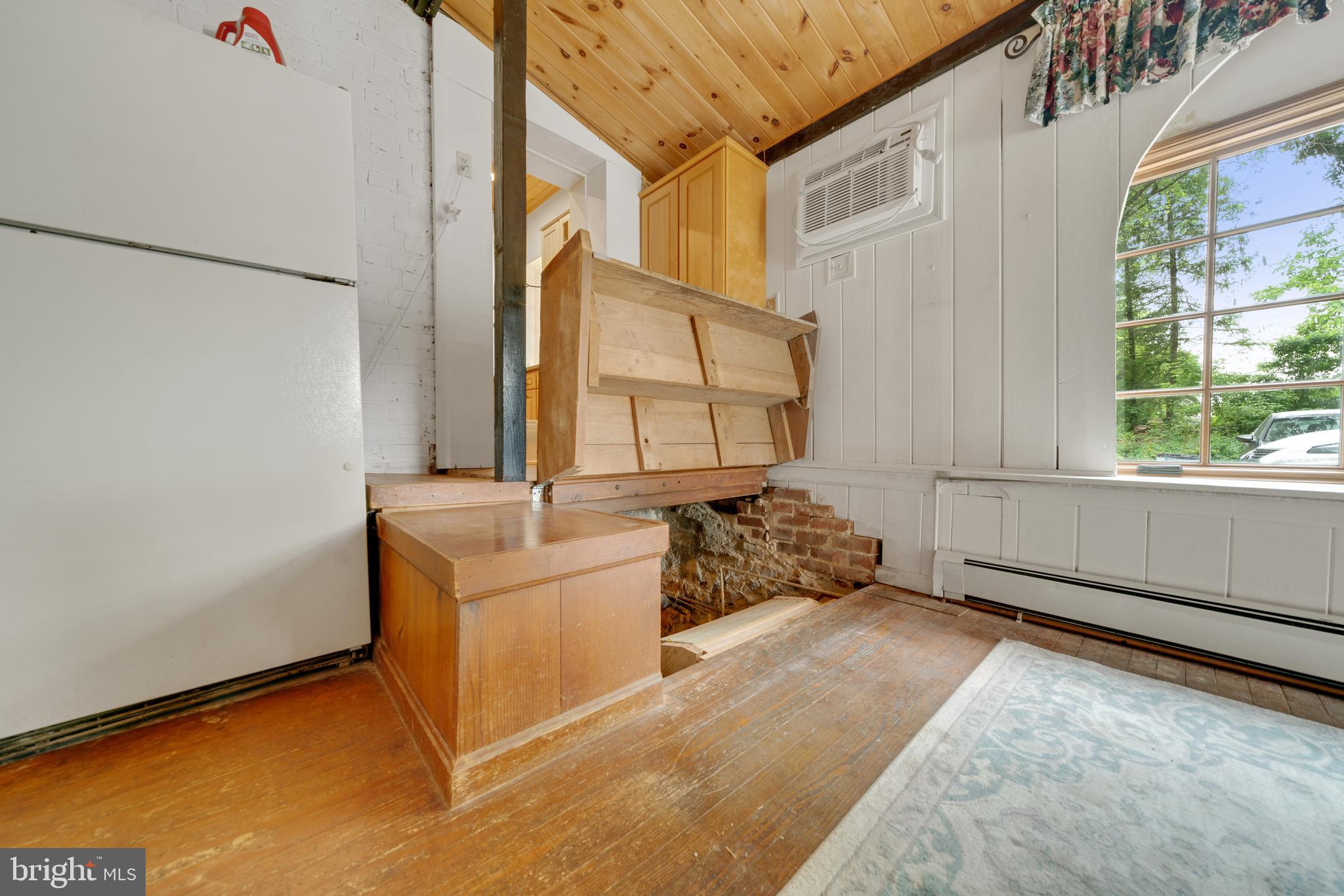 19000 Muncaster Road Derwood, MD 20855 - Photo 63 of 83 Access to the basement cellar by lifting stairs