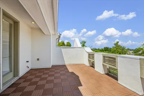 a view of front door with hallway