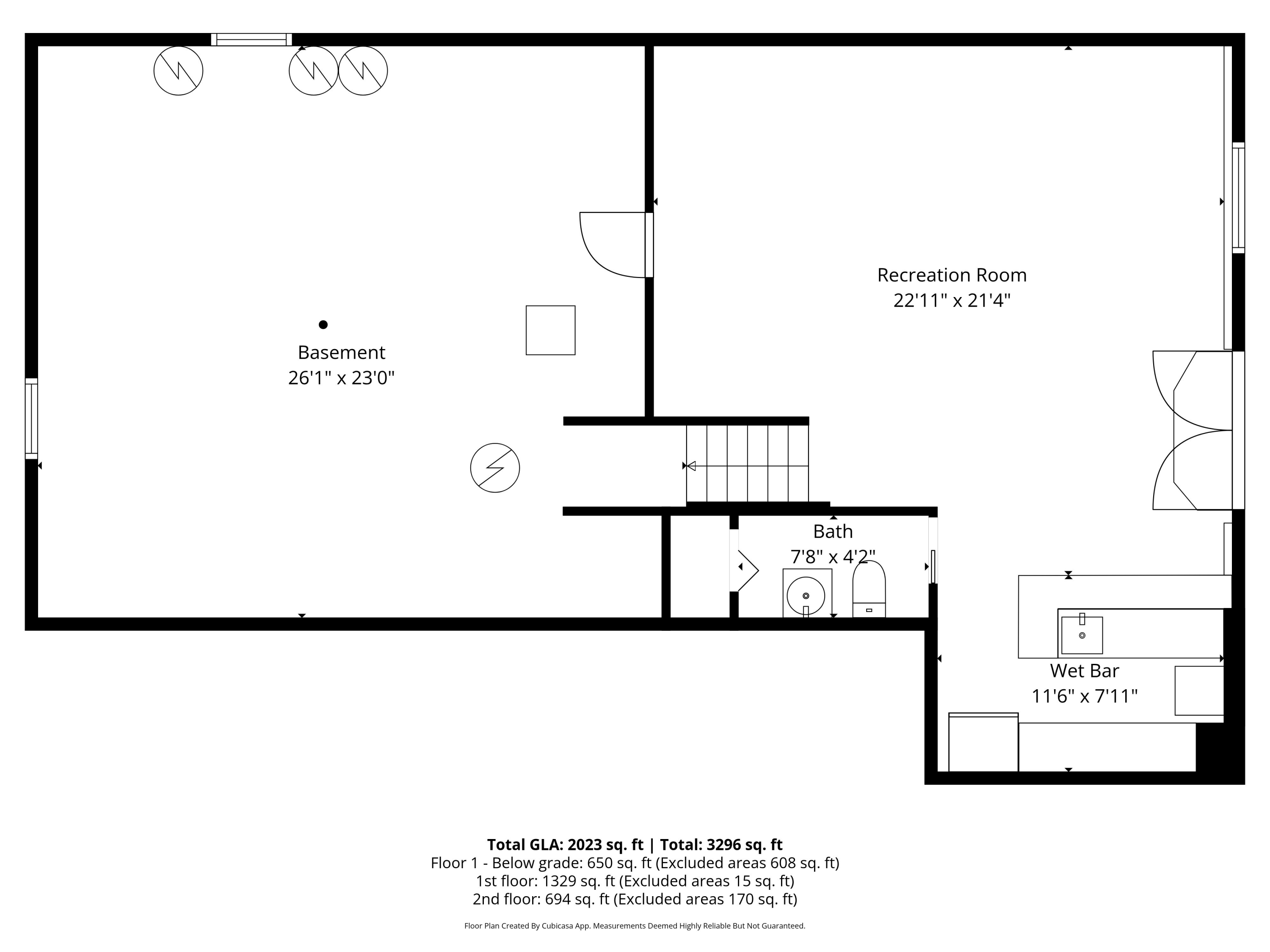 W1072 Hilltop Road Rubicon, WI 53078 - Photo 48 of 51 Basement has great blend of finished & unfinished storage space