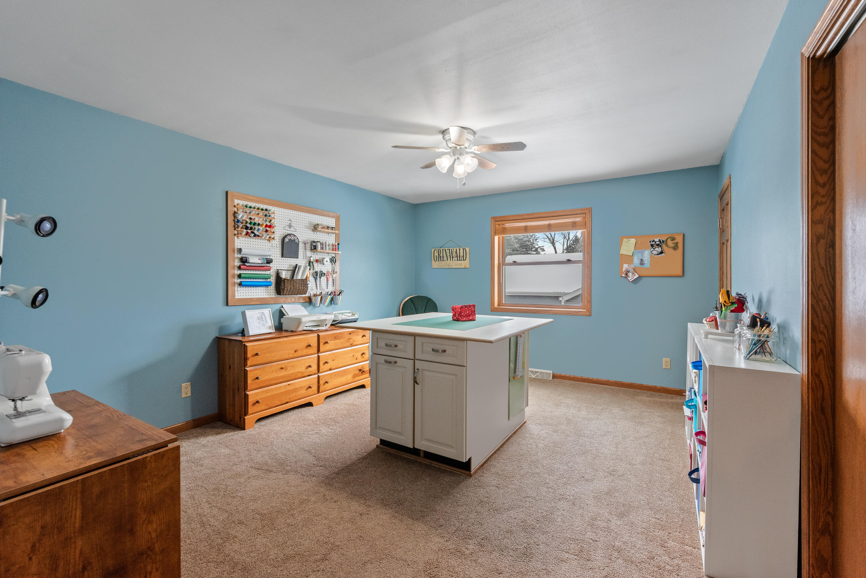 W1072 Hilltop Road Rubicon, WI 53078 - Photo 25 of 51 This room offers great space. Nice closet space & additional storage with attic access.