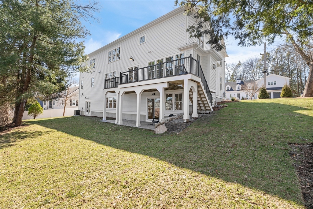 78 Morningside Road Needham, MA 02492 - Photo 34 of 38 a view of a house with a yard
