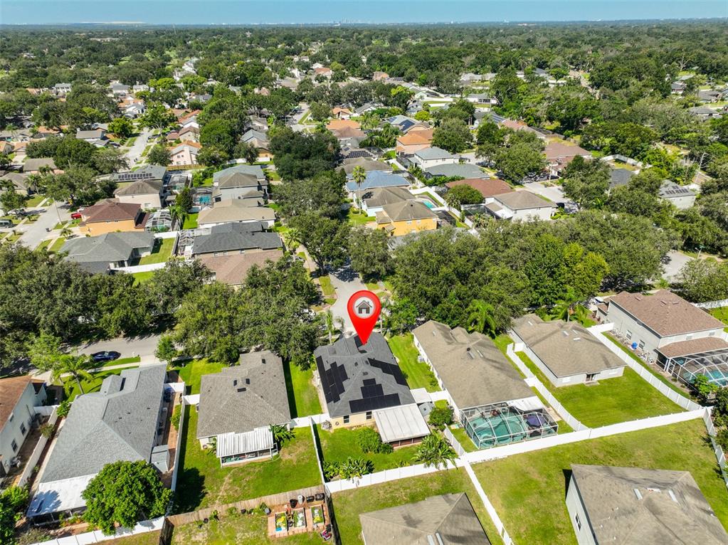 2613 Thames River Place Valrico, FL 33596 - Photo 40 of 41 an aerial view of residential houses with outdoor space