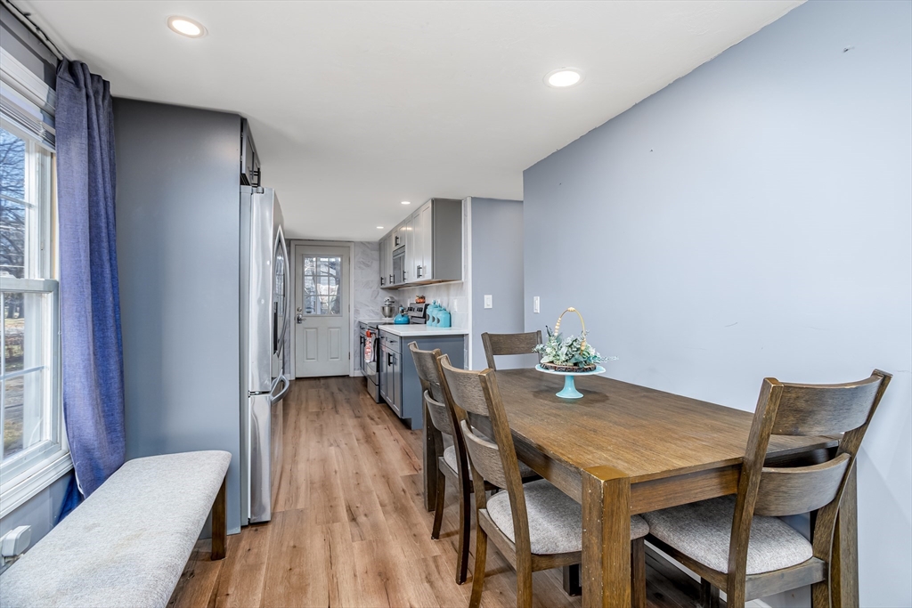 18 Corey Hill Road Ashburnham, MA 01430 - Photo 13 of 40 a view of a dining room with furniture and wooden floor