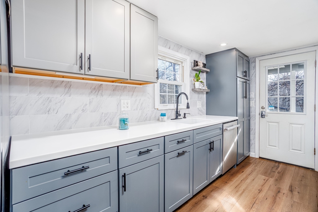 18 Corey Hill Road Ashburnham, MA 01430 - Photo 8 of 40 a kitchen with a sink and cabinets