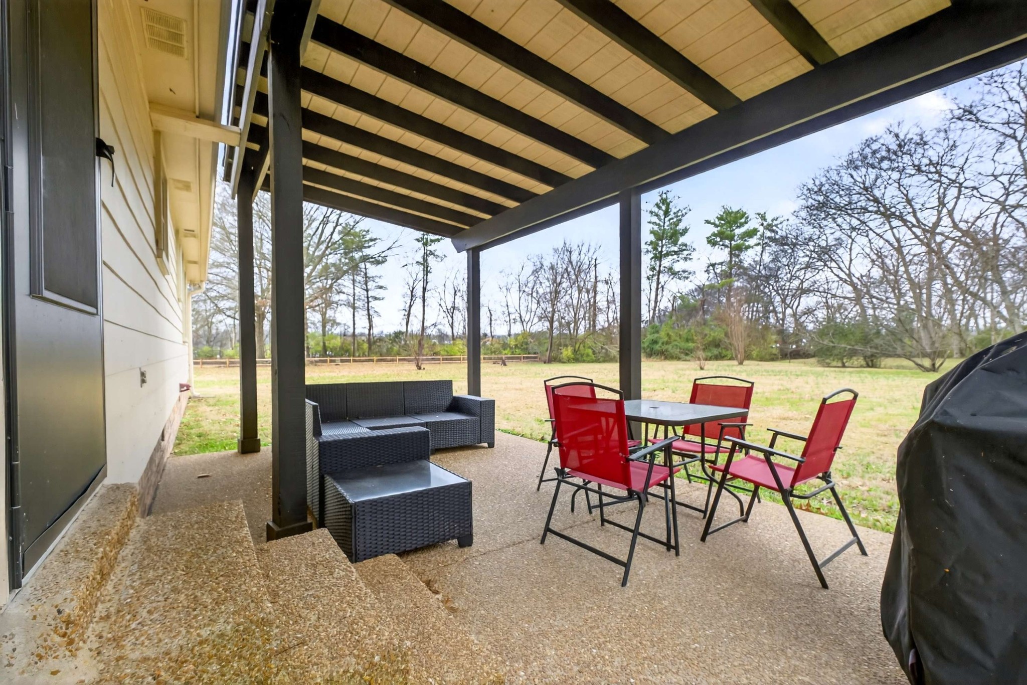 205 Stoneyway Court Nolensville, TN 37135 - Photo 35 of 41 a patio with yard table and chairs