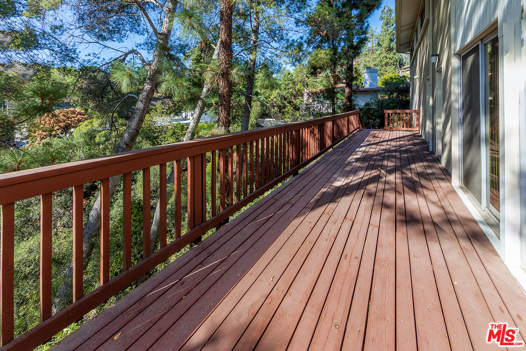 3088 Paddington Road Glendale, CA 91206 - Photo 2 of 17 a view of balcony with wooden floor
