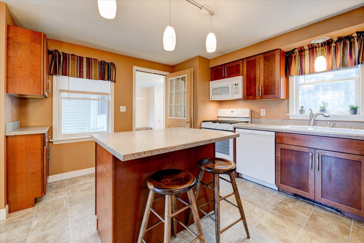 175 Clark Road Alfred, ME 04002 - Photo 6 of 40 Kitchen with Island Seating
