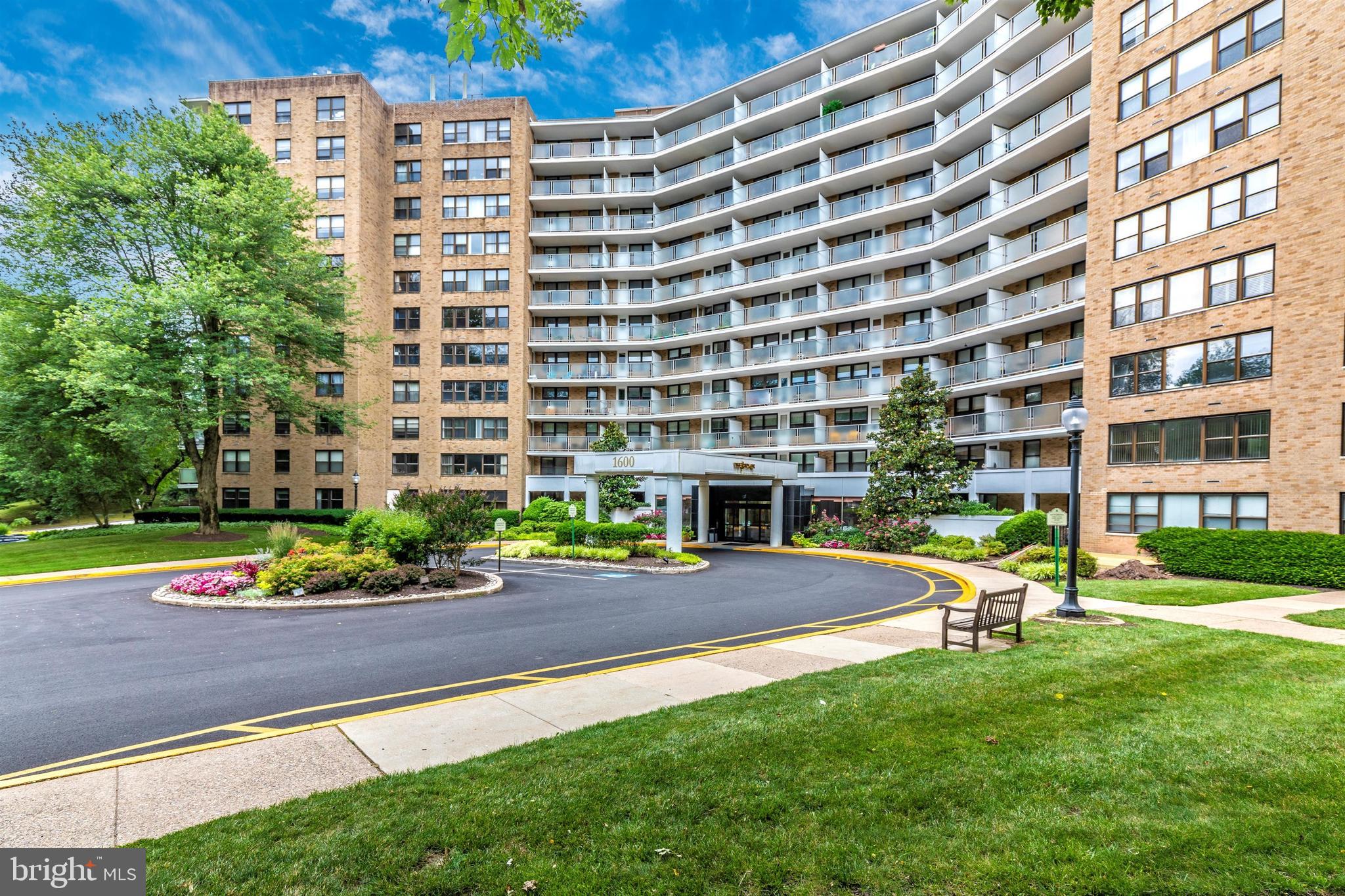 1600 Hagys Ford Road, Unit 8U Penn Valley, PA 19072 - Photo 2 of 44 a view of a building with garden and plants