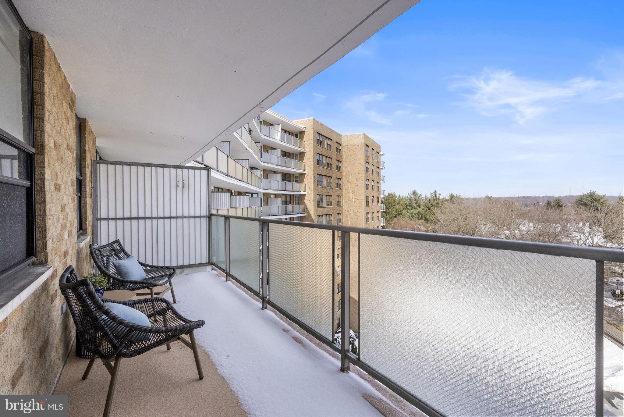1600 Hagys Ford Road, Unit 8U Penn Valley, PA 19072 - Photo 24 of 44 a view of balcony with furniture