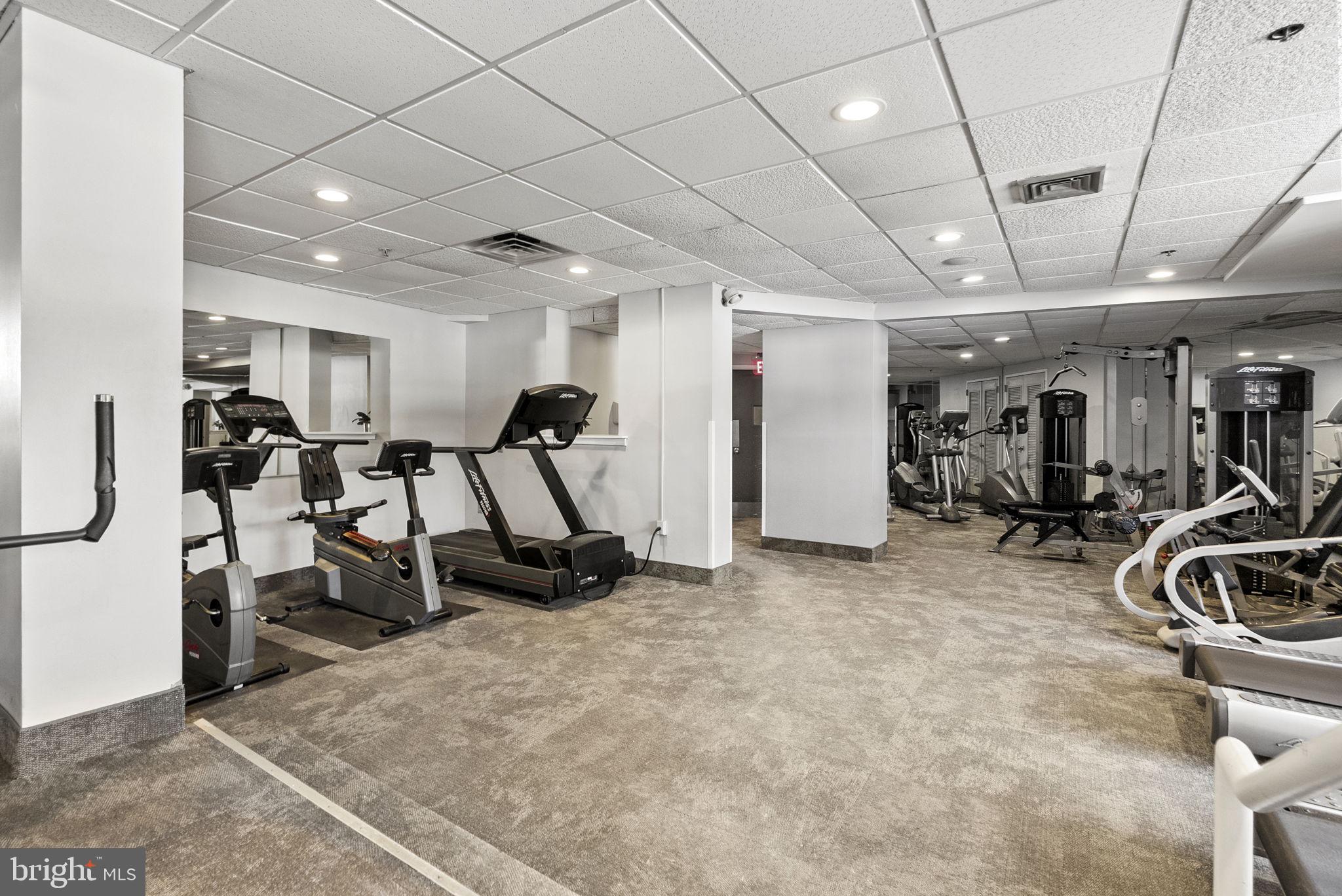 1600 Hagys Ford Road, Unit 8U Penn Valley, PA 19072 - Photo 34 of 44 a view of a room with gym equipment