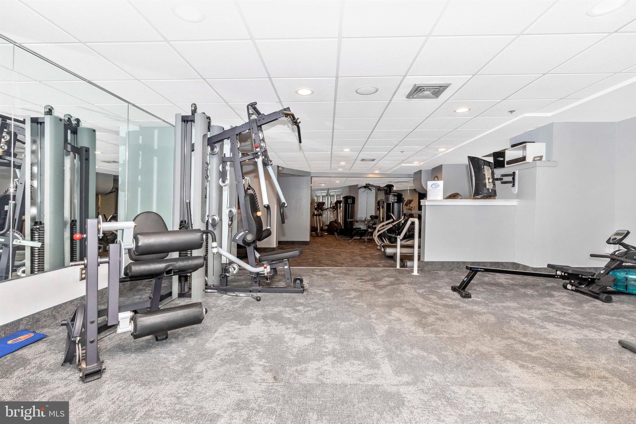 1600 Hagys Ford Road, Unit 8U Penn Valley, PA 19072 - Photo 36 of 44 a view of a room with gym equipment