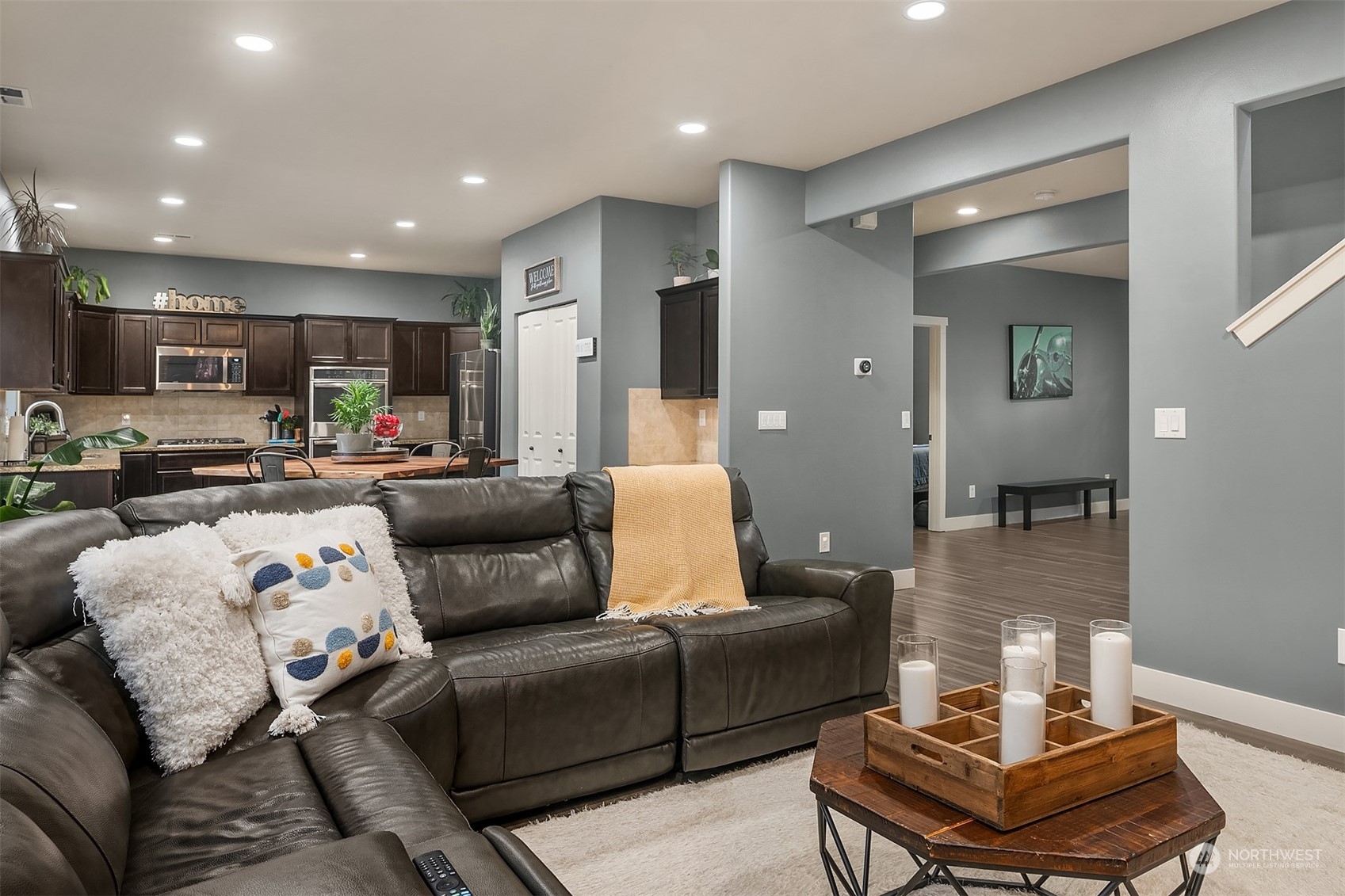 11520 56th Drive Southeast Everett, WA 98208 - Photo 17 of 30 a living room with furniture and a wooden floor