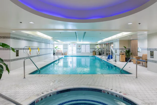 a view of a living room and dining room