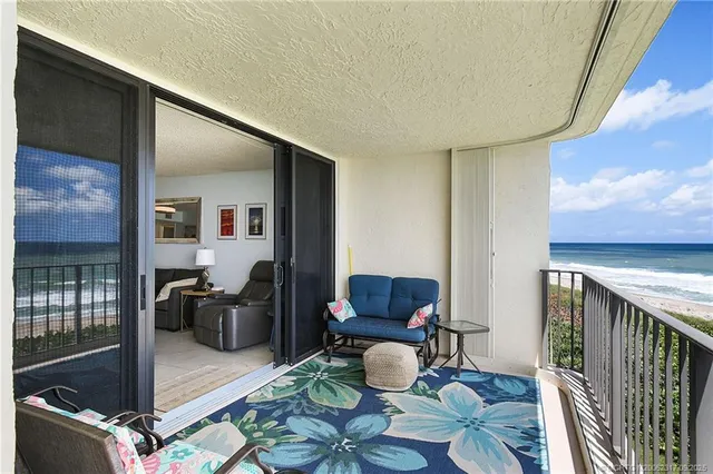 a front view of a building with balcony