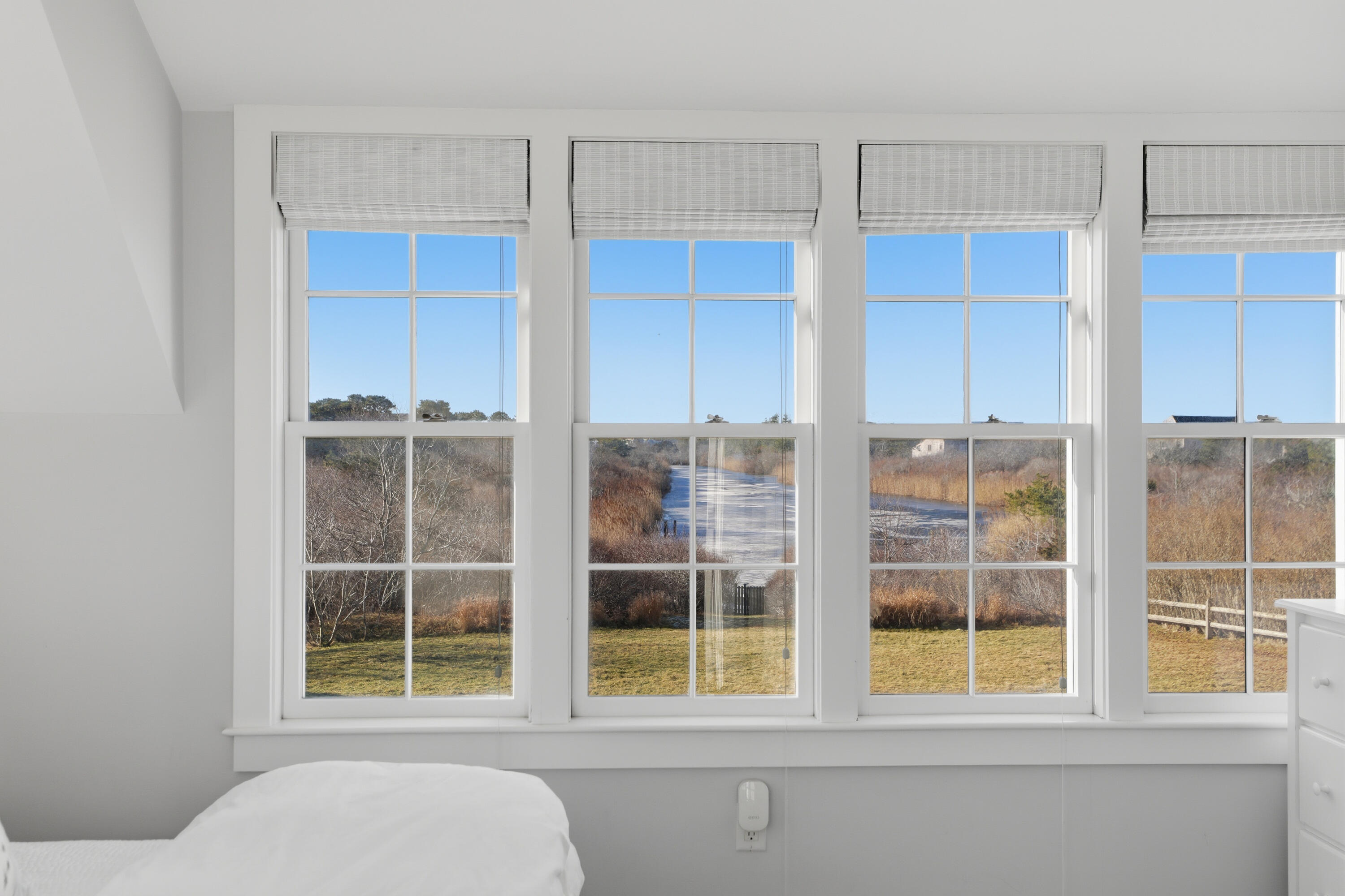 4 Goose Cove Way Nantucket, MA 02554 - Photo 26 of 36 a view of a bedroom with windows