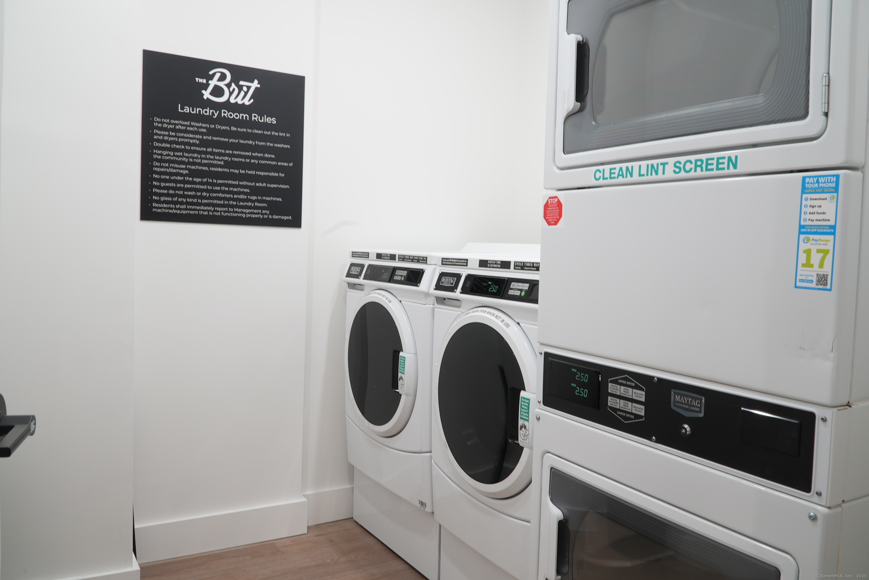 267 Main Street, Unit 302 New Britain, CT 06051 - Photo 7 of 9 a utility room with dryer and washer
