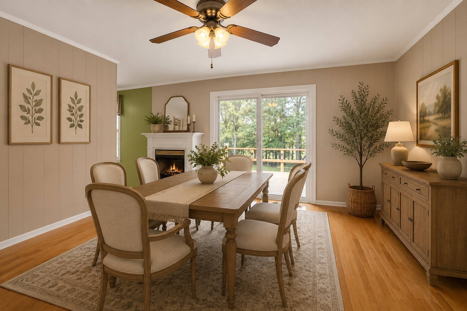 126 Robin Hood Road Dickson, TN 37055 - Photo 9 of 31 a dining room with furniture a window and a chandelier