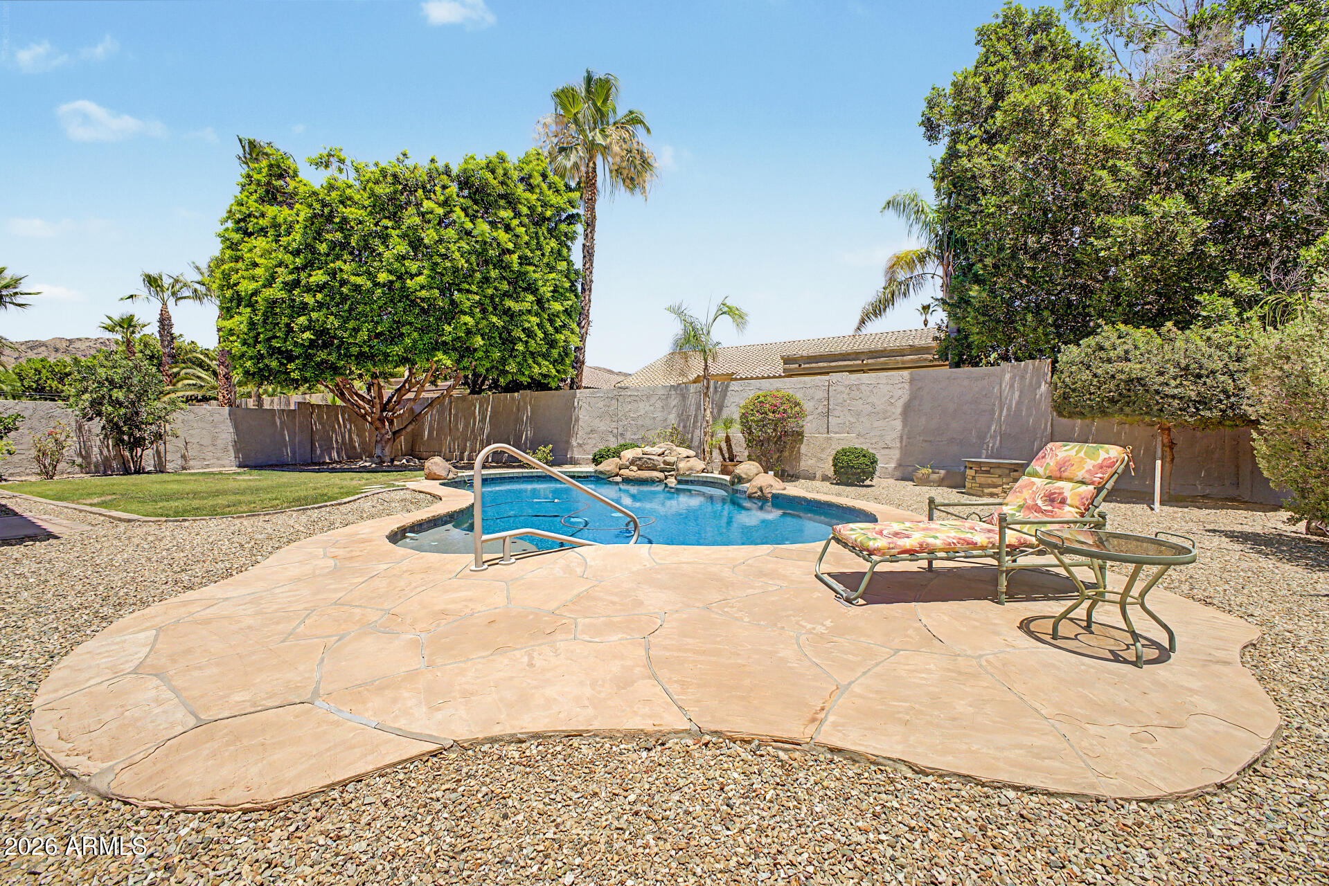 1632 West Frye Road Phoenix, AZ 85045 - Photo 28 of 37 a view of a backyard with a patio