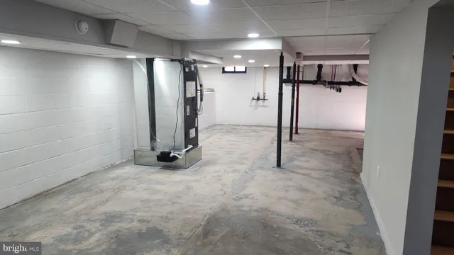 a view of a elevator