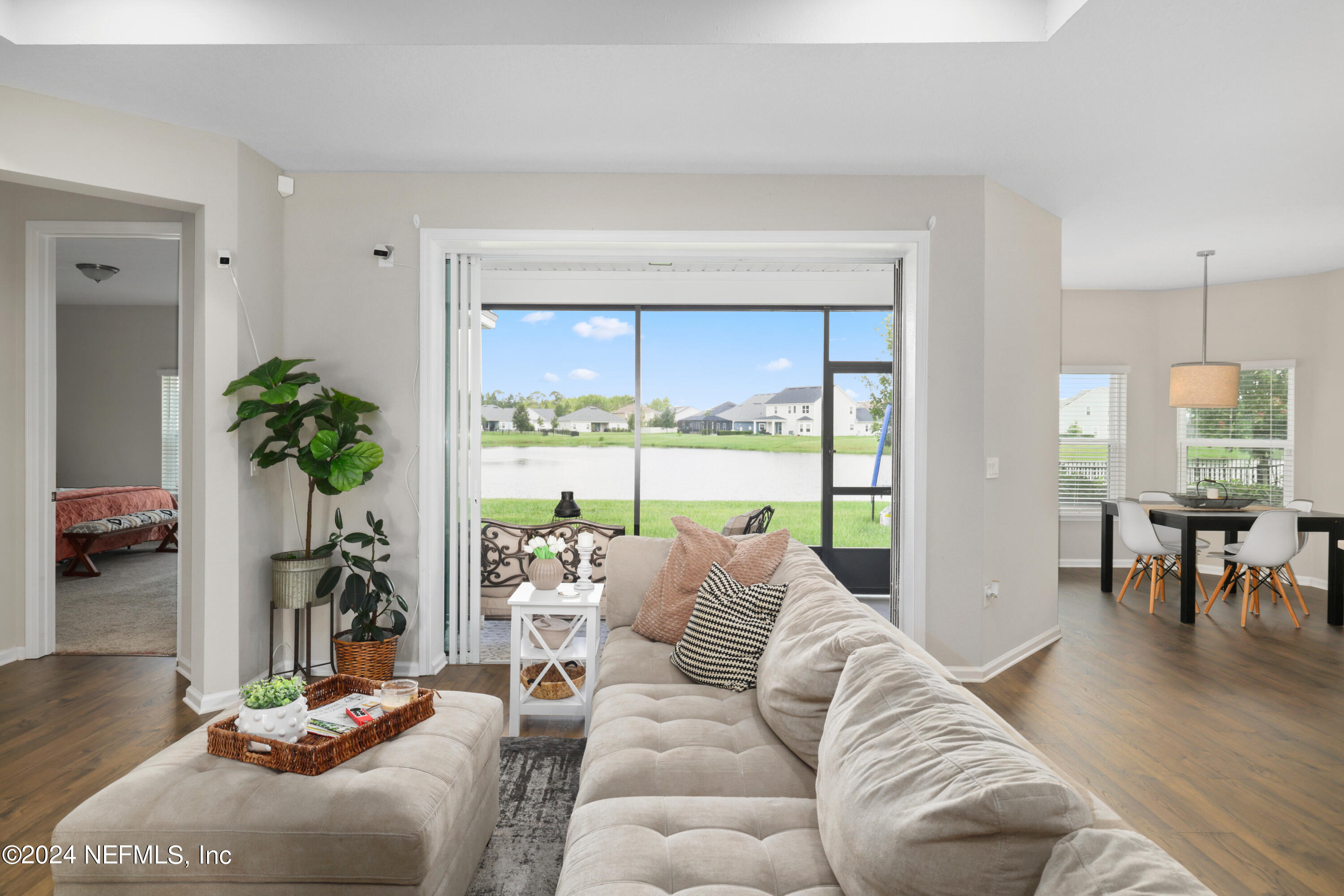 571 Willow Lake Drive St. Augustine, FL 32092 - Photo 9 of 43 Living Room w Gorgeous View!