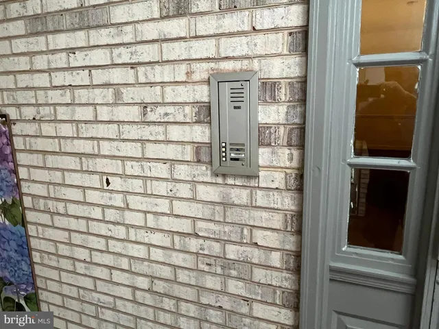 a view of wooden floor in an empty room