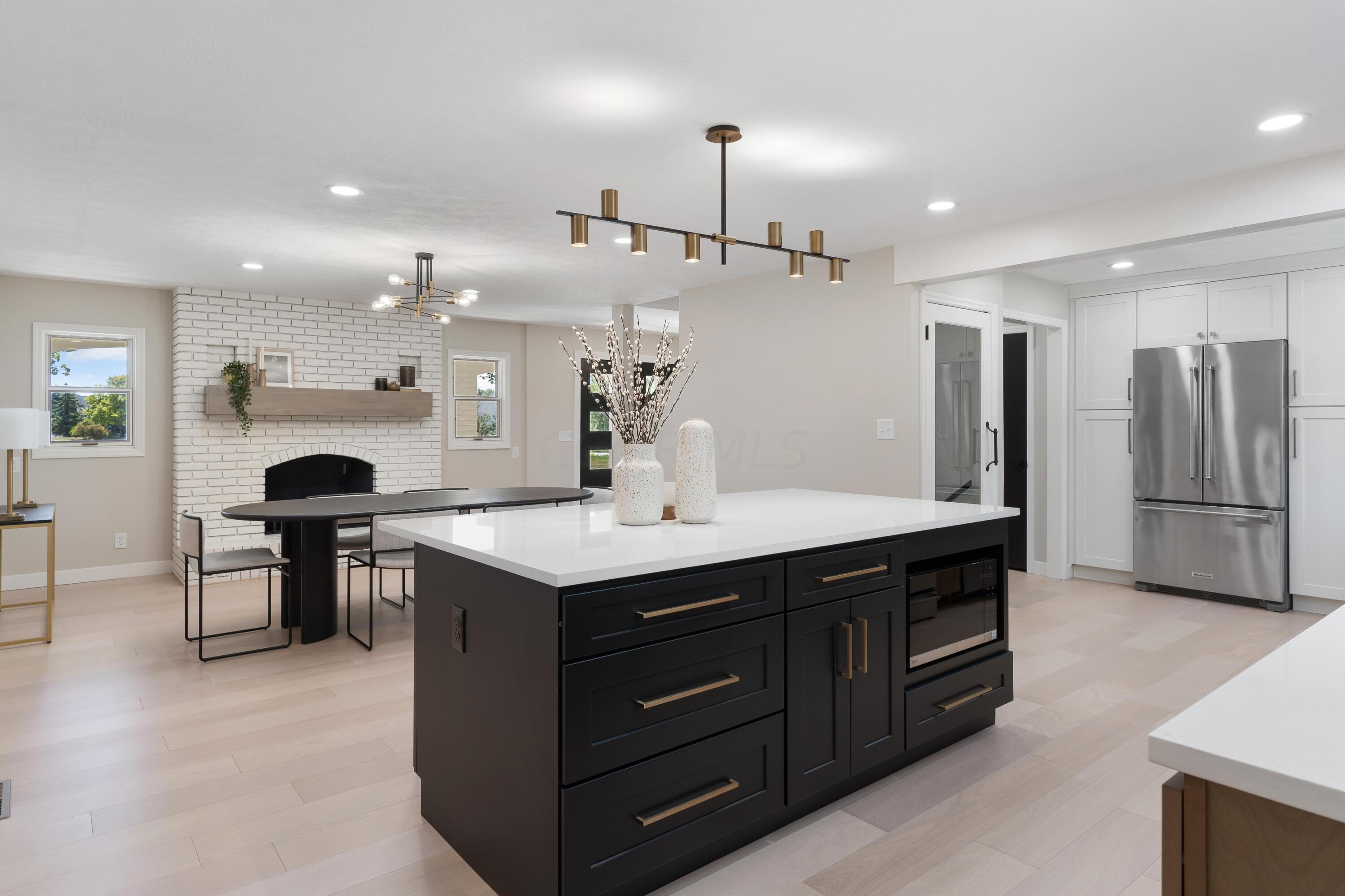 4130 Rutherford Road Powell, OH 43065 - Photo 18 of 63 Recessed Lighting in Kitchen and Dining Room