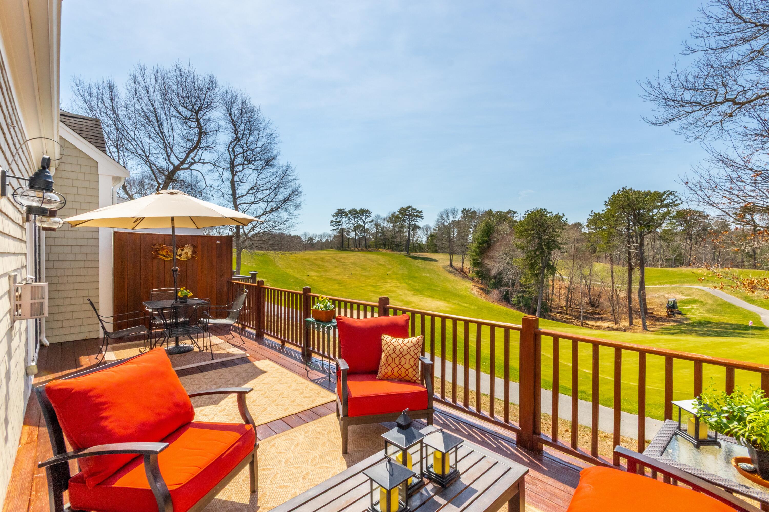 36 Turnberry Road, Unit 36 Buzzards Bay, MA 02532 - Photo 2 of 41 Deck overlooking the golf course