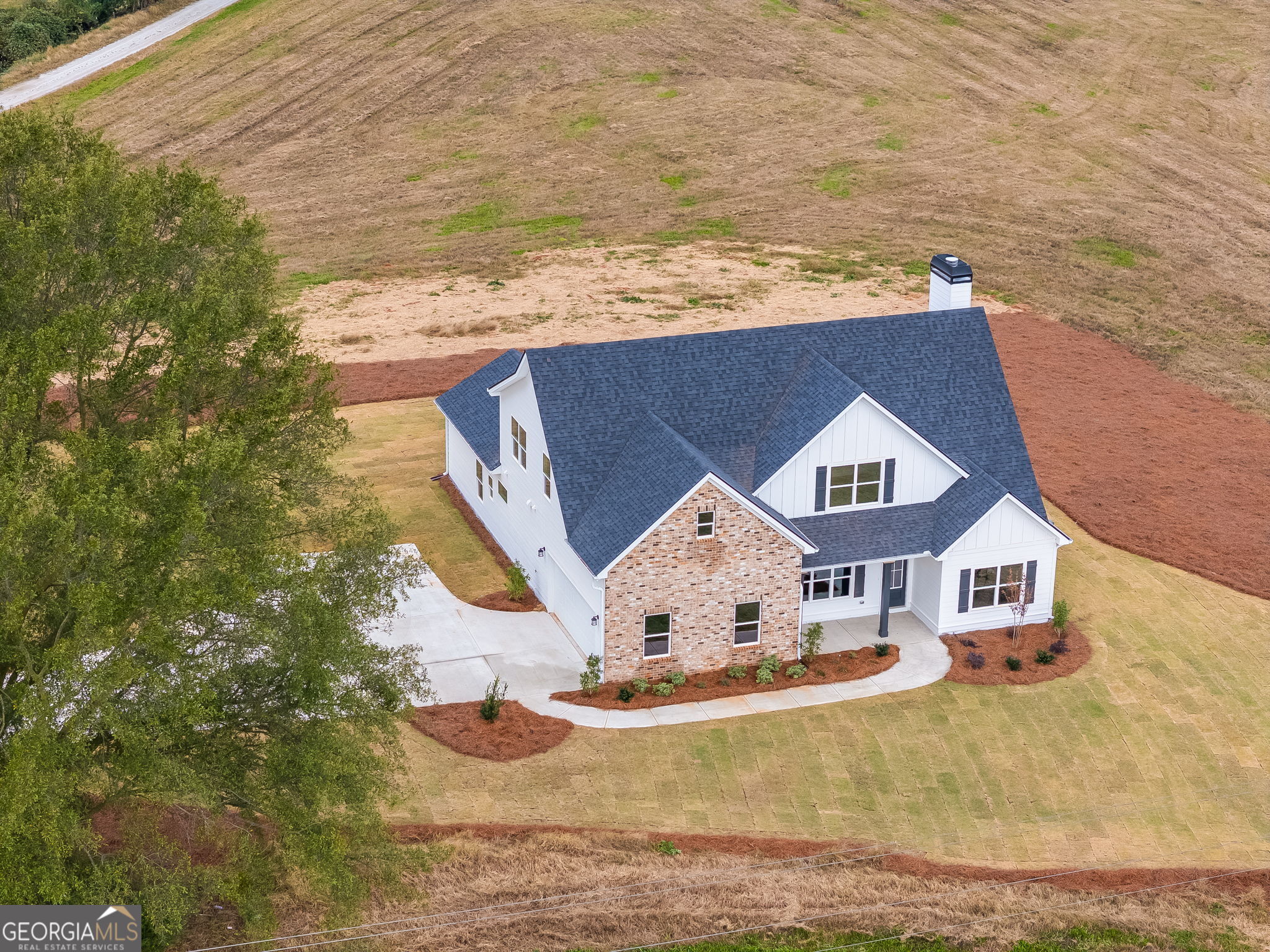 12 Stewart Road Roopville, GA 30170 - Photo 47 of 48 a front view of a house with outdoor space