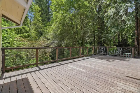 a view of deck with wooden floor and outdoor space