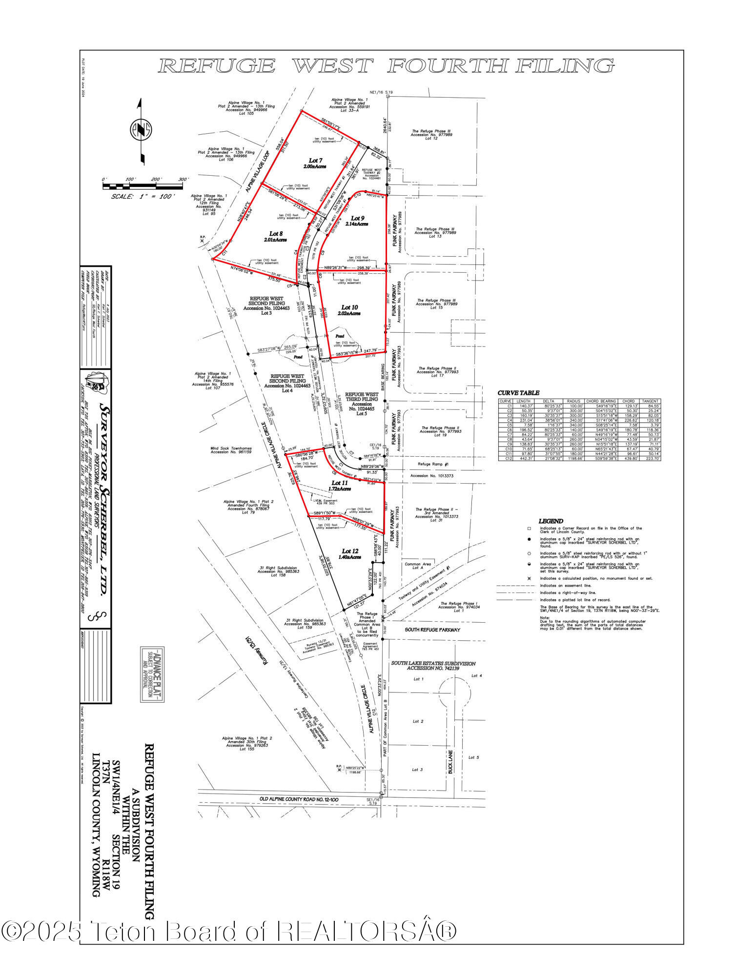 Lot 11 Alpine Village Circle Alpine, WY 83128 - Photo 20 of 20 refuge_west_entire_plot_map