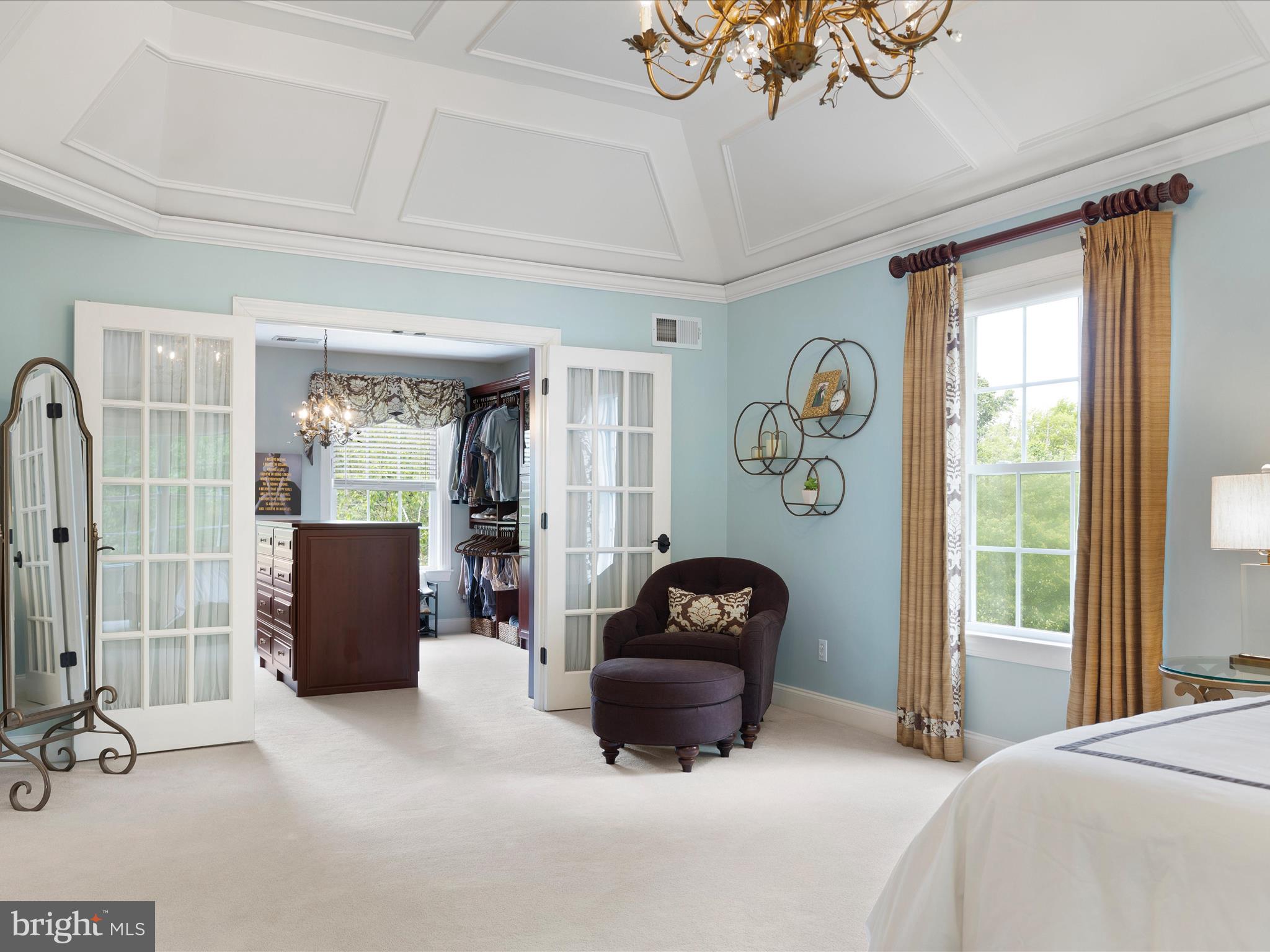 130 Waterfall Lane Landenberg, PA 19350 - Photo 25 of 49 a bedroom with a bed mirror and window