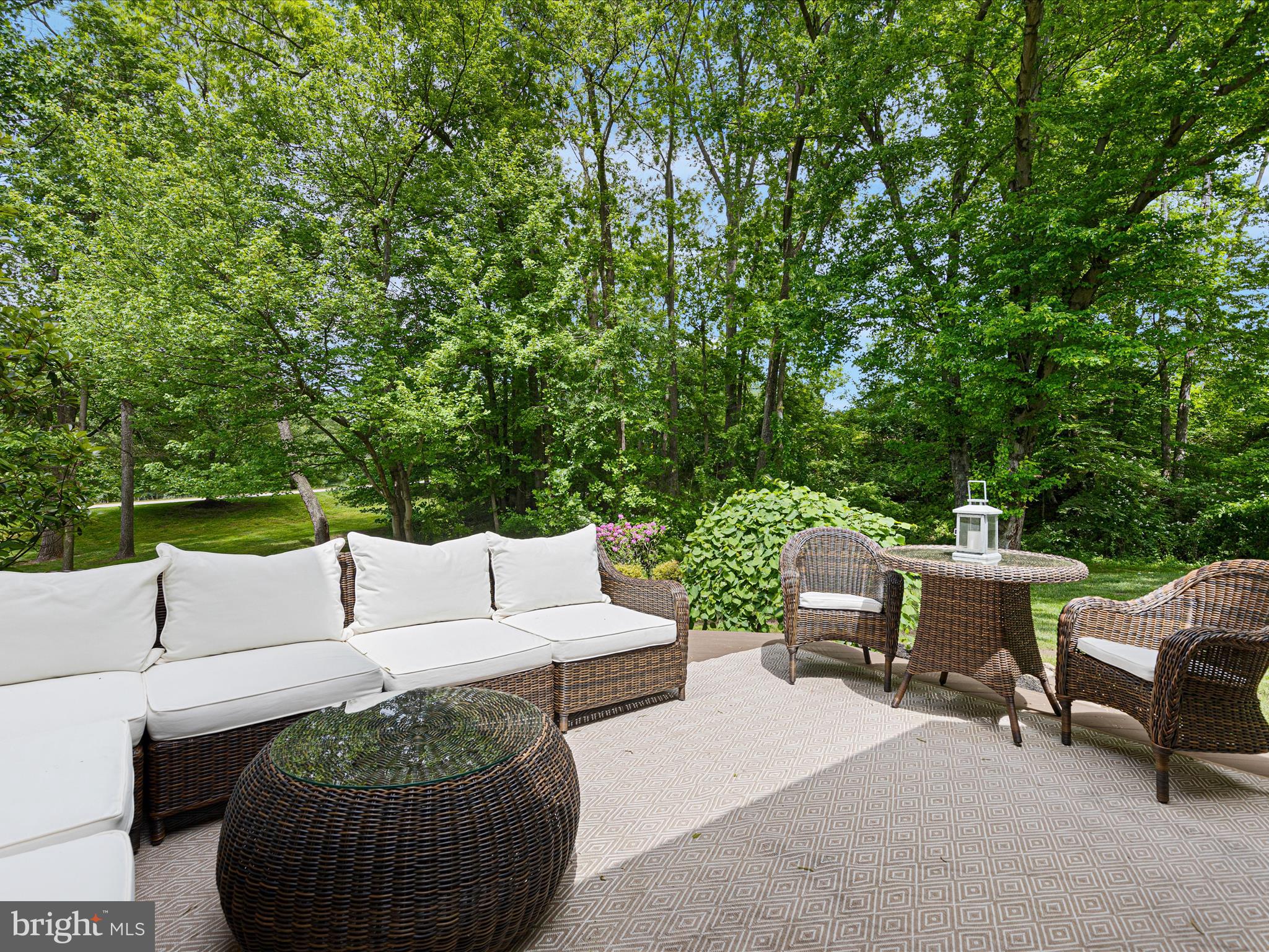 130 Waterfall Lane Landenberg, PA 19350 - Photo 42 of 49 a view of backyard with seating area and green space